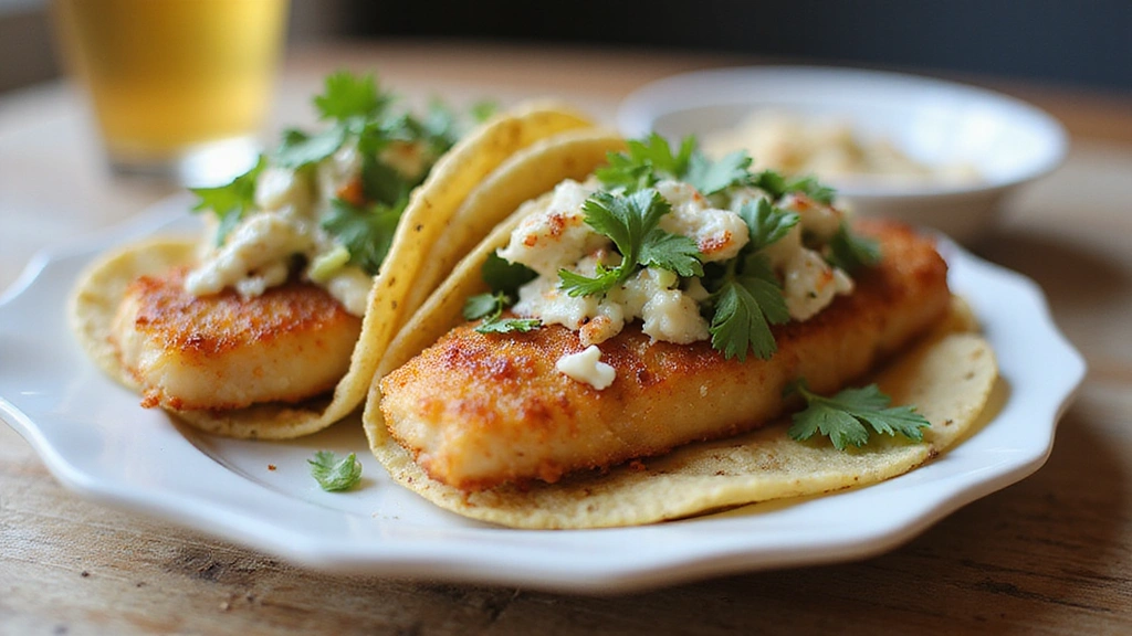 Healthy and Crispy Baked Fish Tacos: Guilt-Free Indulgence