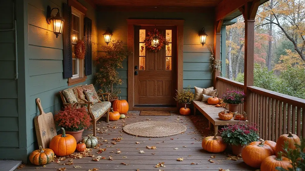 10 Effortless Fall Porch Décor Ideas You Can Copy (Your Neighbors Will Be Jealous!)