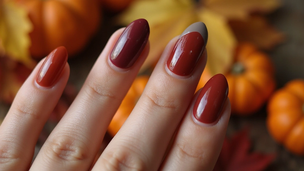 10 Stunning Autumn French Tip Nails That Will Make You Fall in Love!