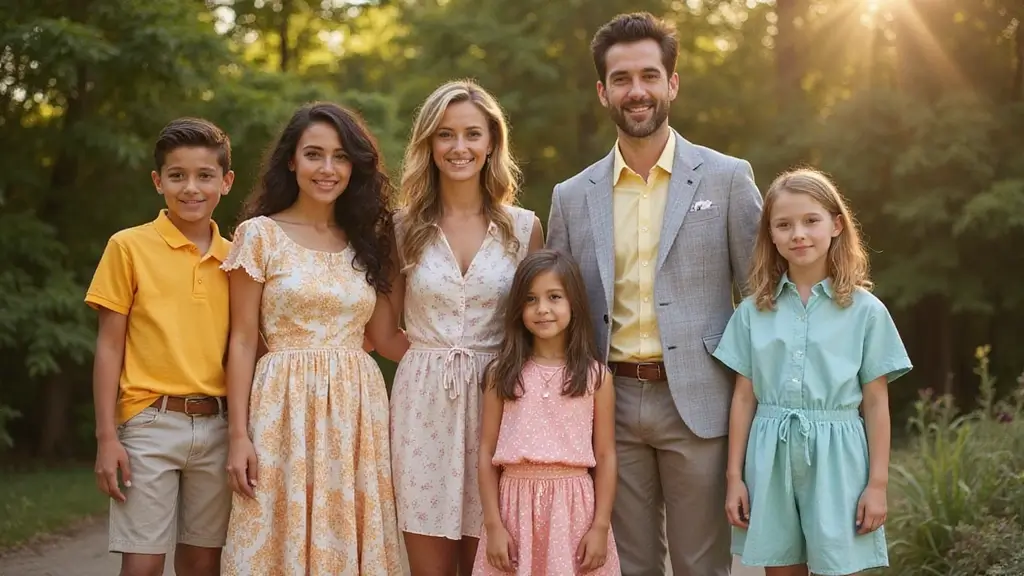 12 Matching Family Portrait Outfits by Age That Look Effortless on Camera (#7 Is Pure Magic!)