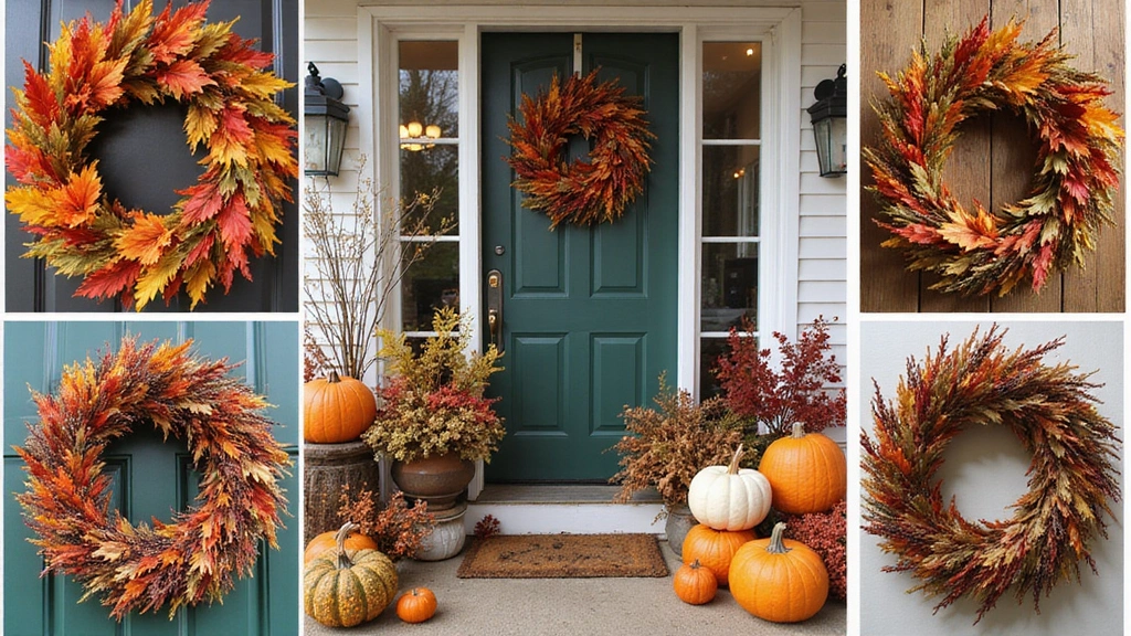 25 Maximalist Fall Wreaths That Are a Feast for the Eyes (You Won't Believe #14!)