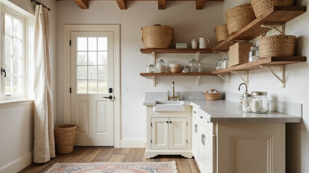 16 Rustic Farmhouse Laundry Room Ideas You Need to Steal (Especially #10!)