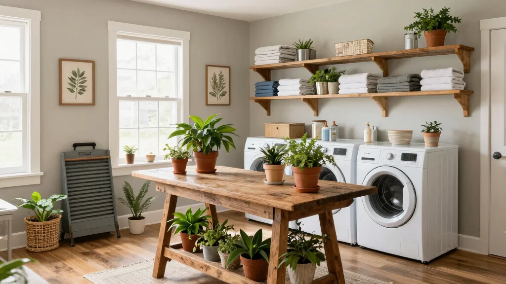 17 Cozy Farmhouse Laundry Room Ideas That’ll Make You Love Doing Laundry Again!