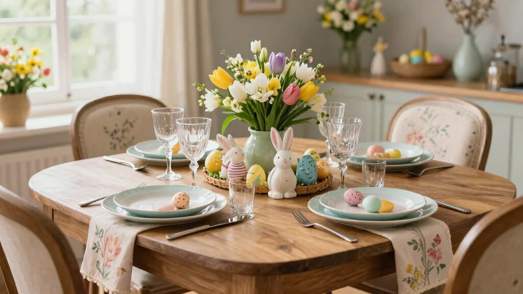 15 Adorable Easter Table Setting Hacks for a Memorable Celebration (Don’t Miss #4!)