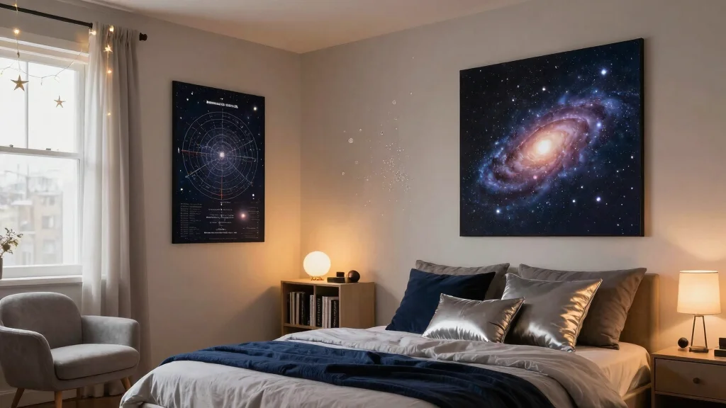20 Celestial Wall Art Ideas That’ll Make Your Bedroom Shine Like the Night Sky!