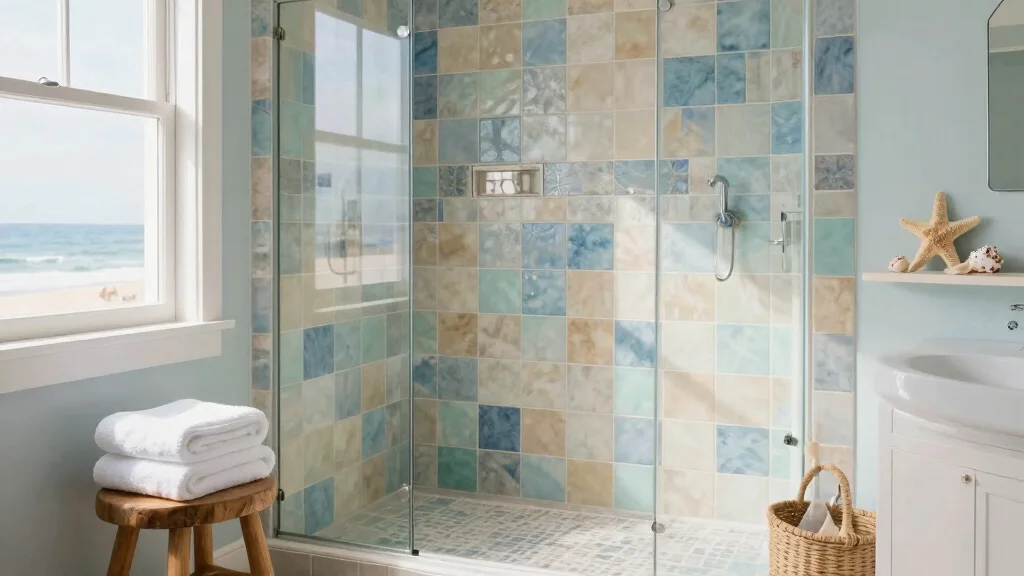 15 Coastal Shower Tile Ideas That Will Make Your Bathroom Feel Like a Beach Retreat!