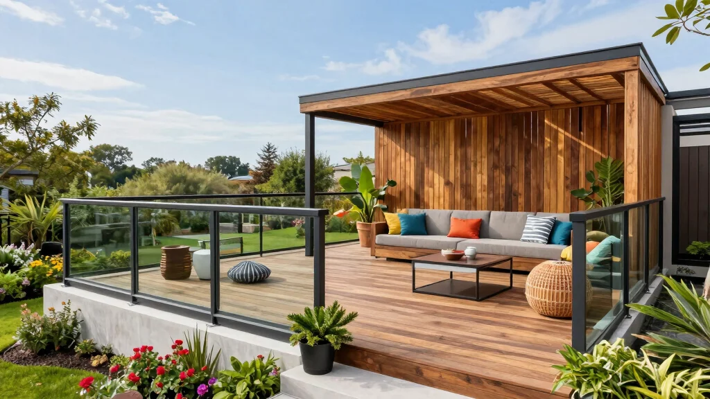 15 Stunning Modern Deck Railing Ideas That’ll Transform Your Outdoor Space!