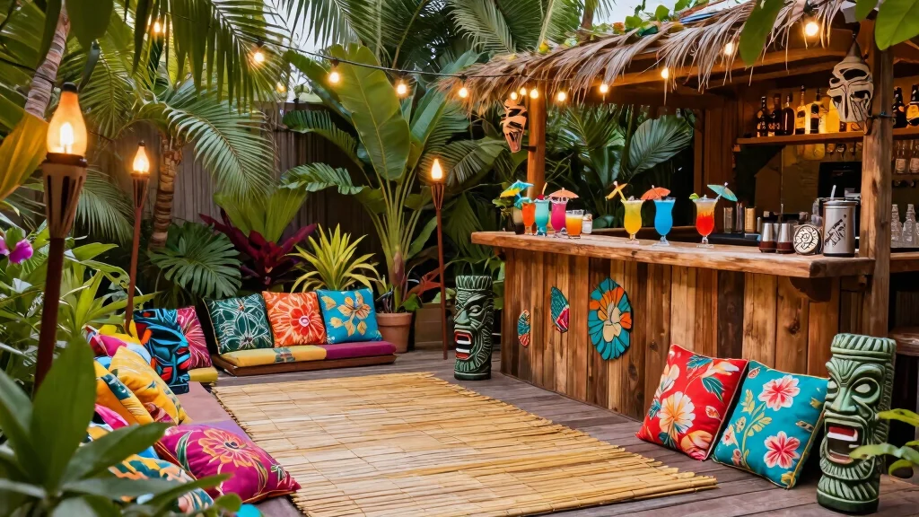 20 Budget-Friendly Tiki Decor Ideas to Elevate Your Backyard Parties (You’ll Love #14!)